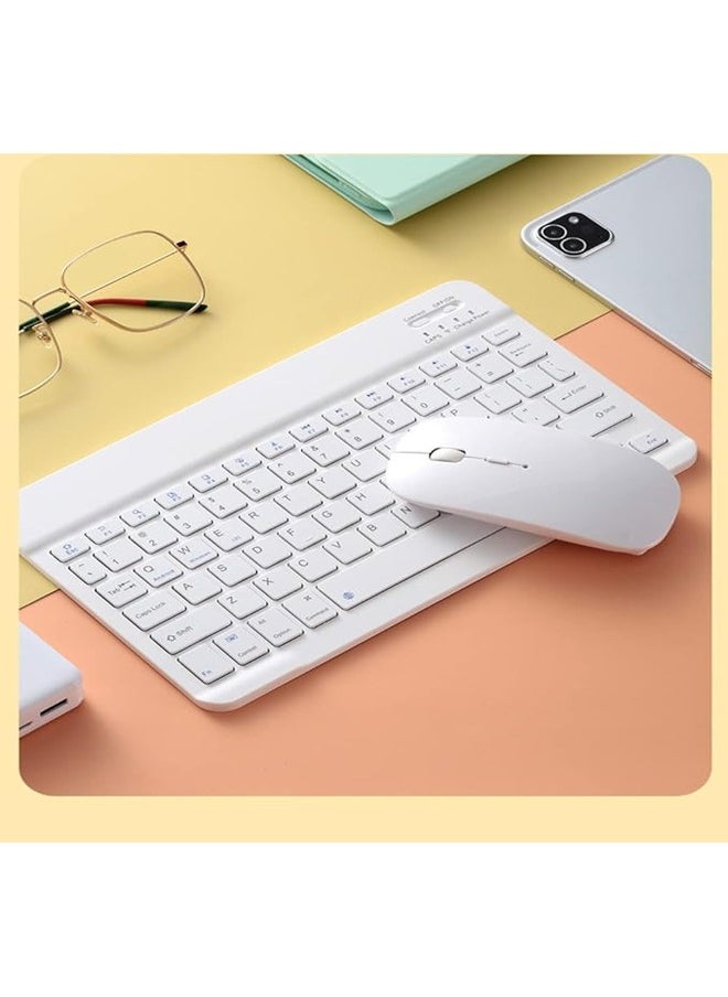 Wireless Keyboard and Mouse Combo Kit with Stylish Design and Long Battery Life