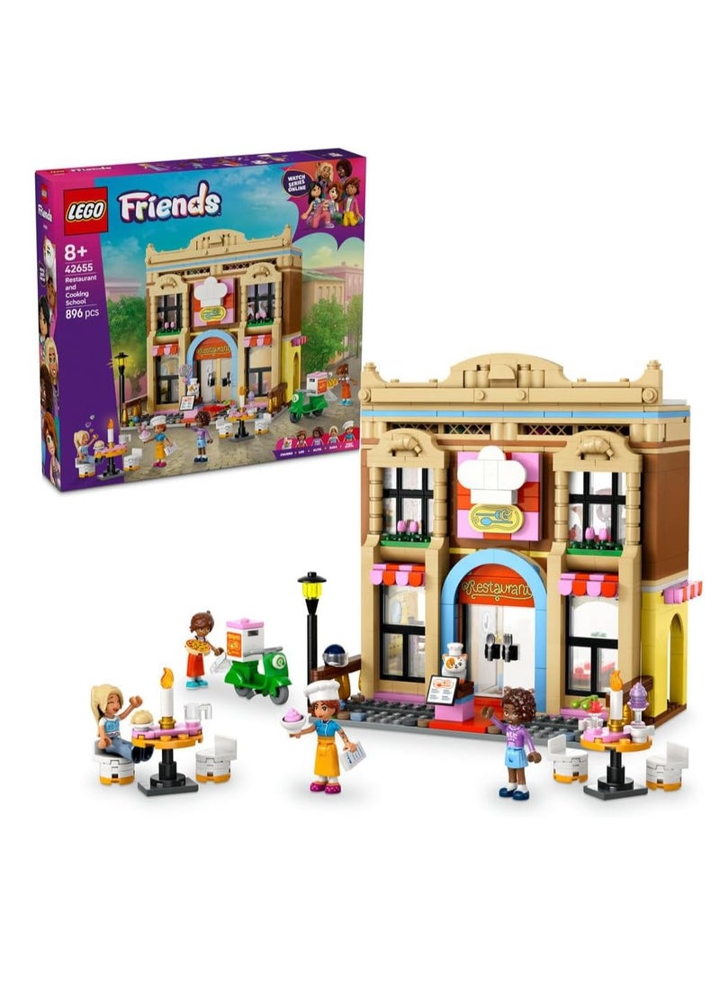 LEGO Restaurant And Cooking School Building Toy Set 42655