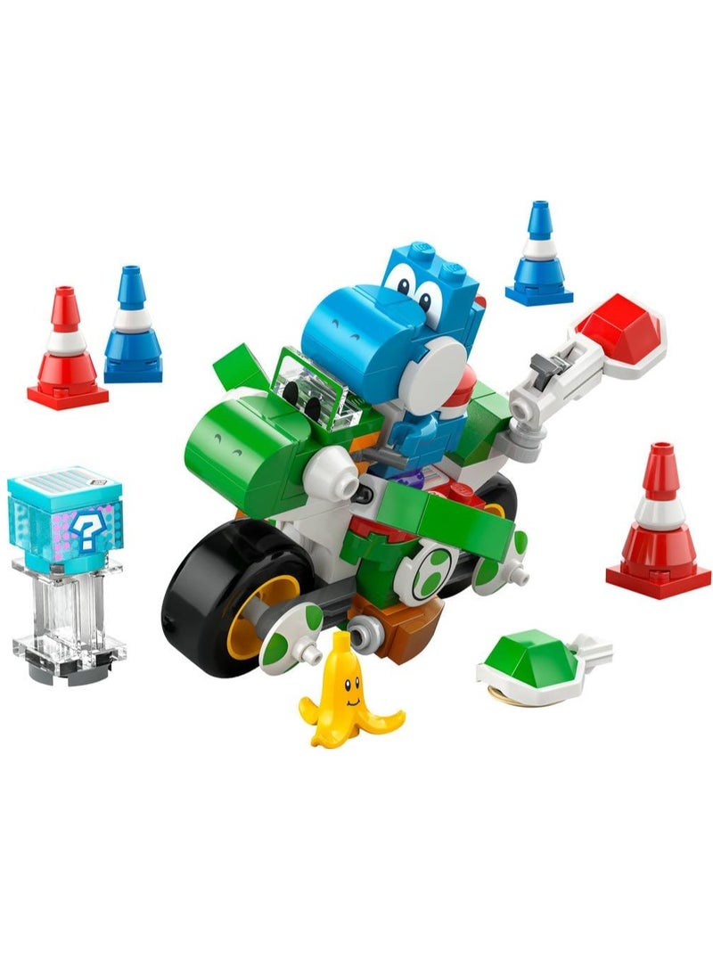 LEGO Super Mario Kart Yoshi Bike Building Toy Set 72031