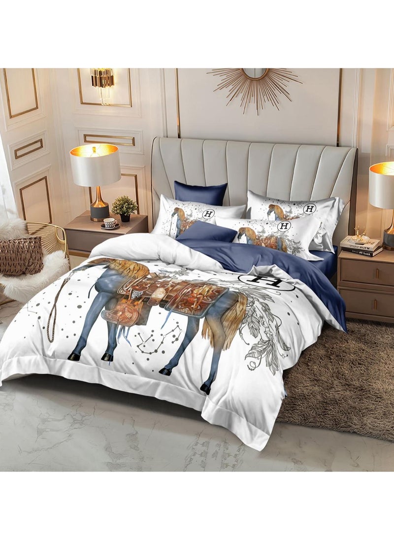 Luxurious 6-Piece Duvet Cover Set