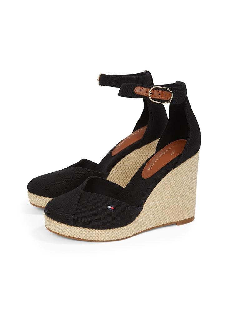 HIGH CLOSED TOE WEDGE ESPADRILLES