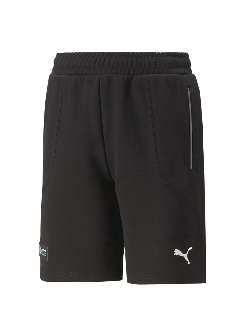 Mercedes-AMG Petronas Motorsport Formula 1® Kids Unisex Black Sweat Shorts