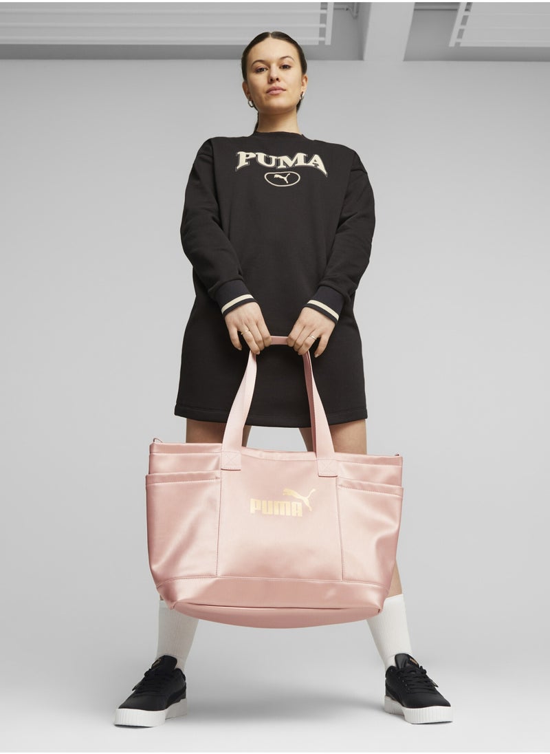 Core Up Womens Pink Large Shopper Bag