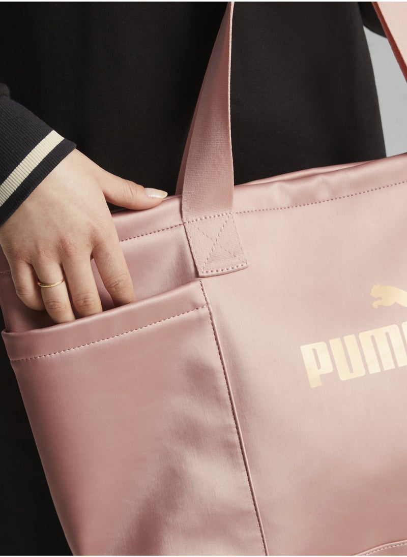 Core Up Womens Pink Large Shopper Bag