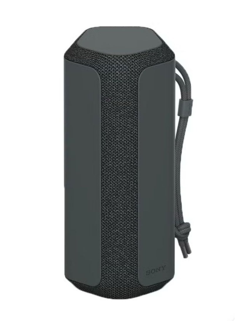 SRS XE200 X Series Wireless Ultra Portable Bluetooth Speaker, IP67 Waterproof, Dustproof And Shockproof With 16 Hour Battery And Easy To Carry Strap, SRSXE200/B Black