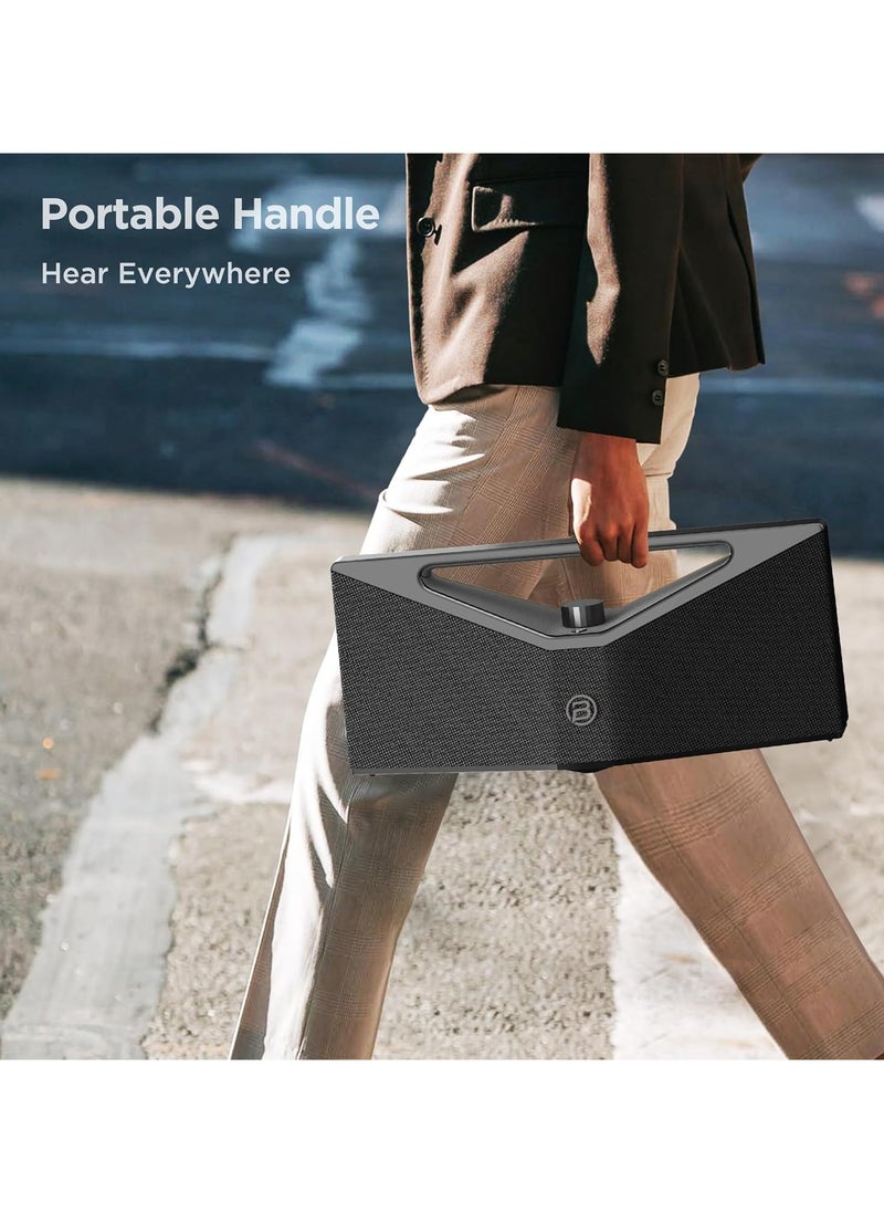 BUGANI Brief Pro Portable Bluetooth Speaker- grey