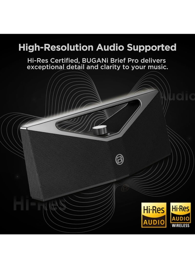 BUGANI Brief Pro Portable Bluetooth Speaker- grey