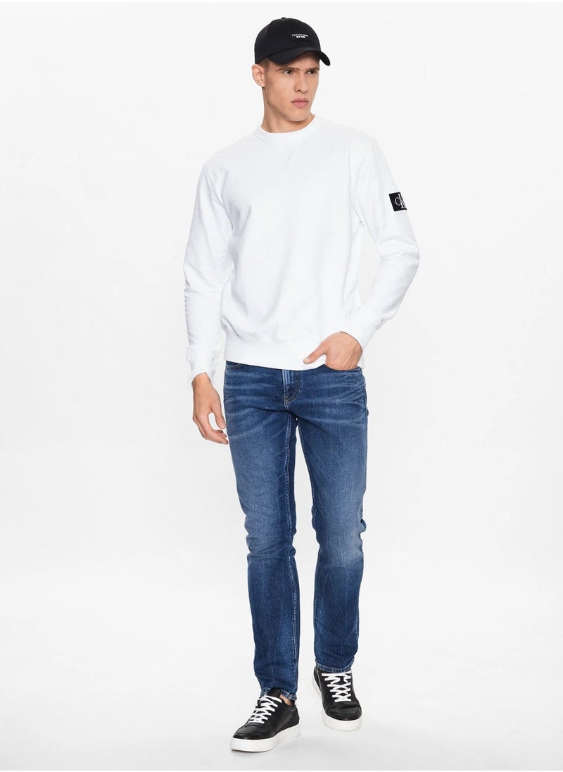 Logo Long Sleeve Pullover Sweatshirt