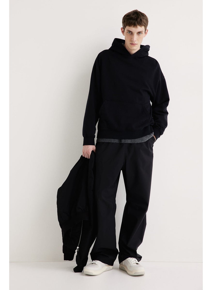 Loose Fit Washed Hoodie