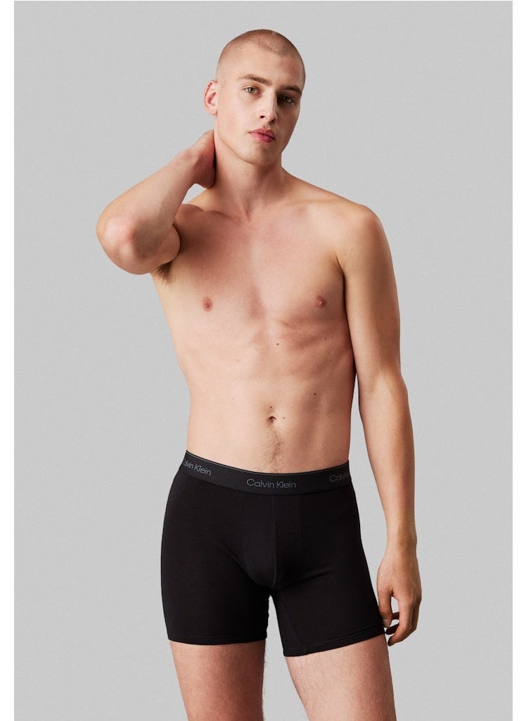 Icon Cotton Stretch Boxer Brief - 3 Pack