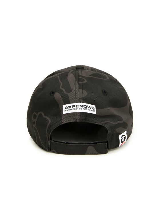 AAPENOW moonface logo camo cap
