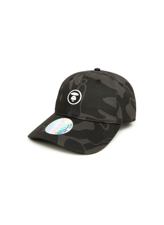 AAPENOW moonface logo camo cap