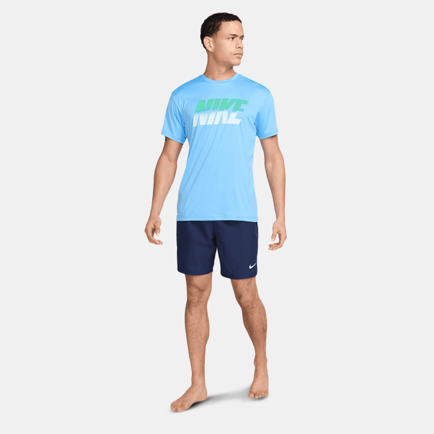 Men's Logo Hydroguard Swimming T-Shirt