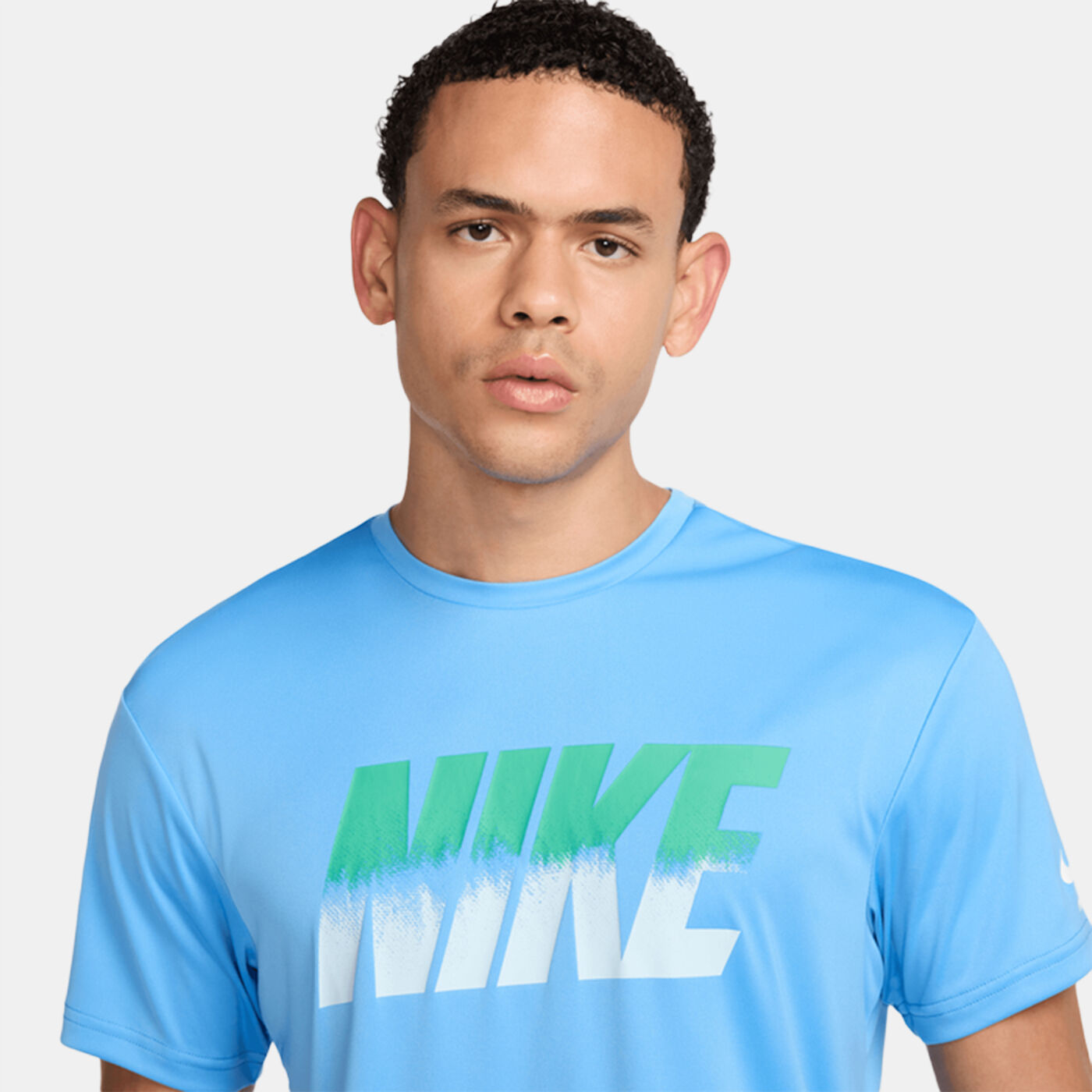 Men's Logo Hydroguard Swimming T-Shirt