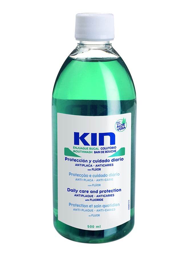 Kin Mouthwash W-Aloe Vera 500 Ml