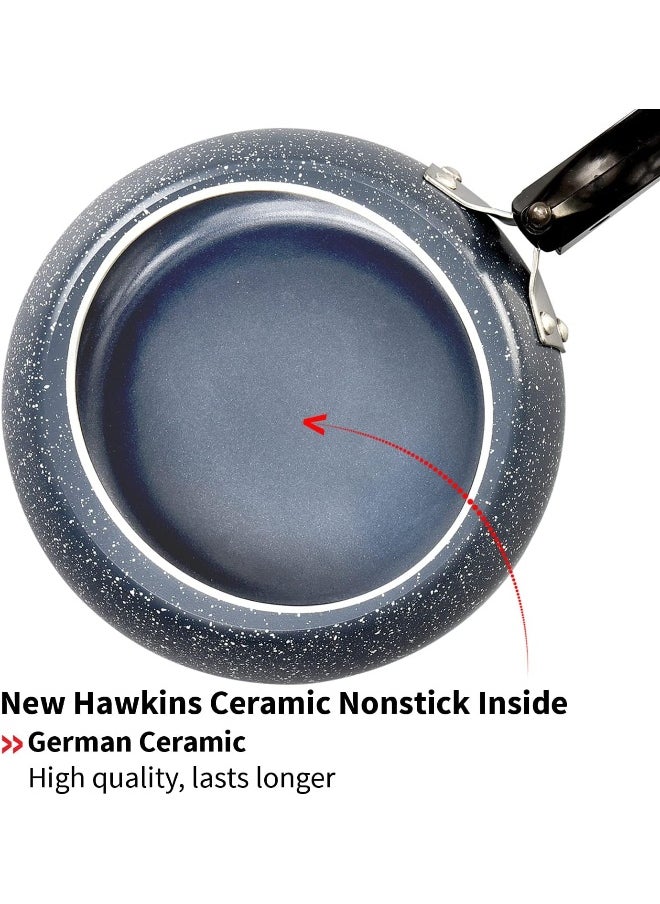 Hawkins Ceramic NS Pressure Cooker 3 Ltr Ind.