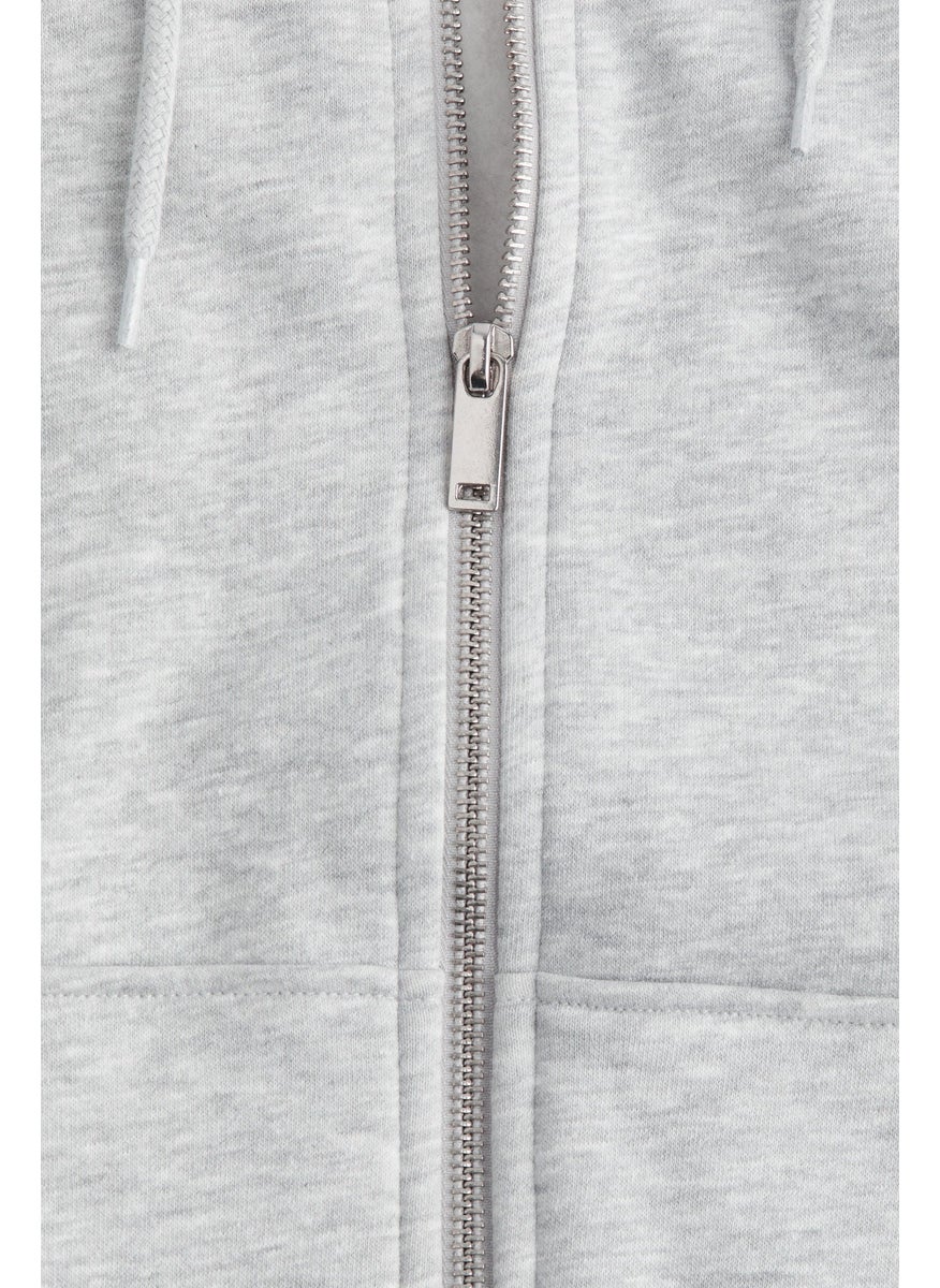 Oversized Zip-Through Hoodie