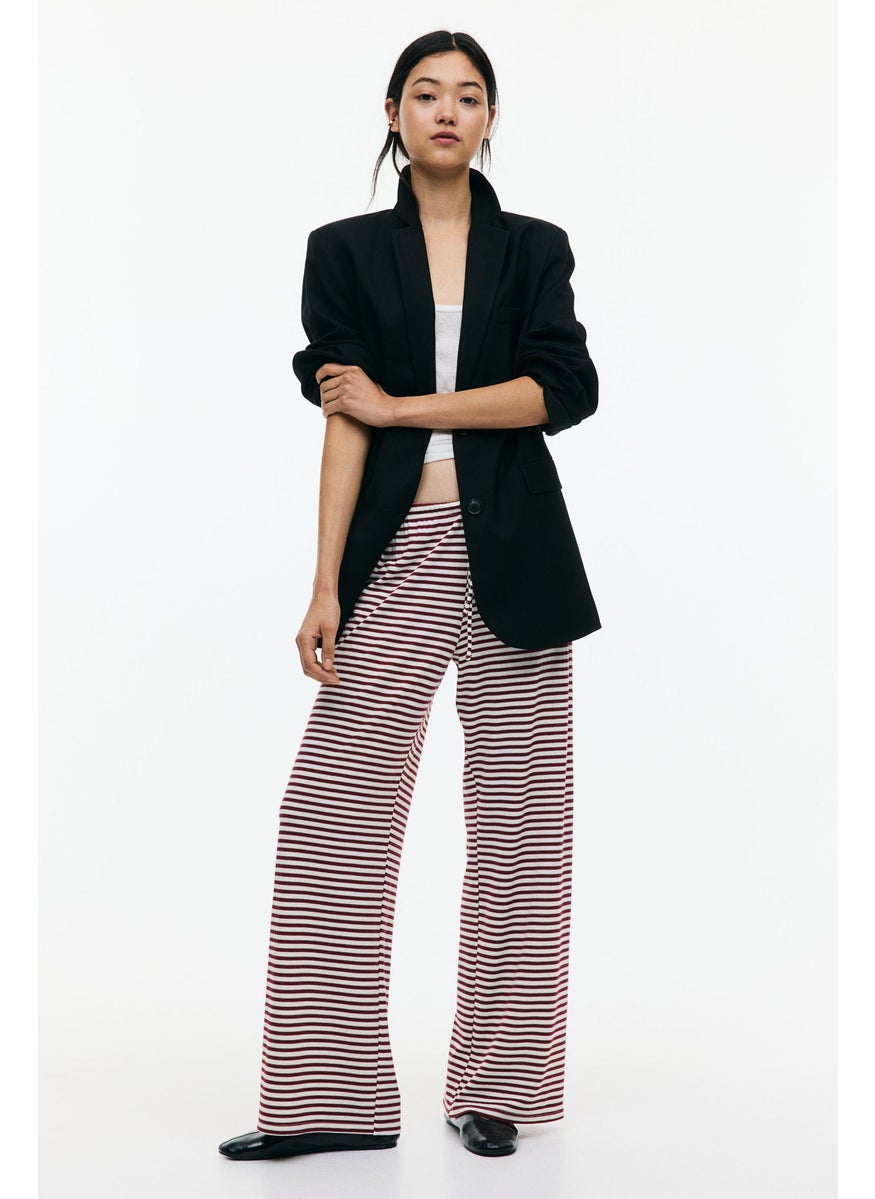 Wide Drawstring Trousers
