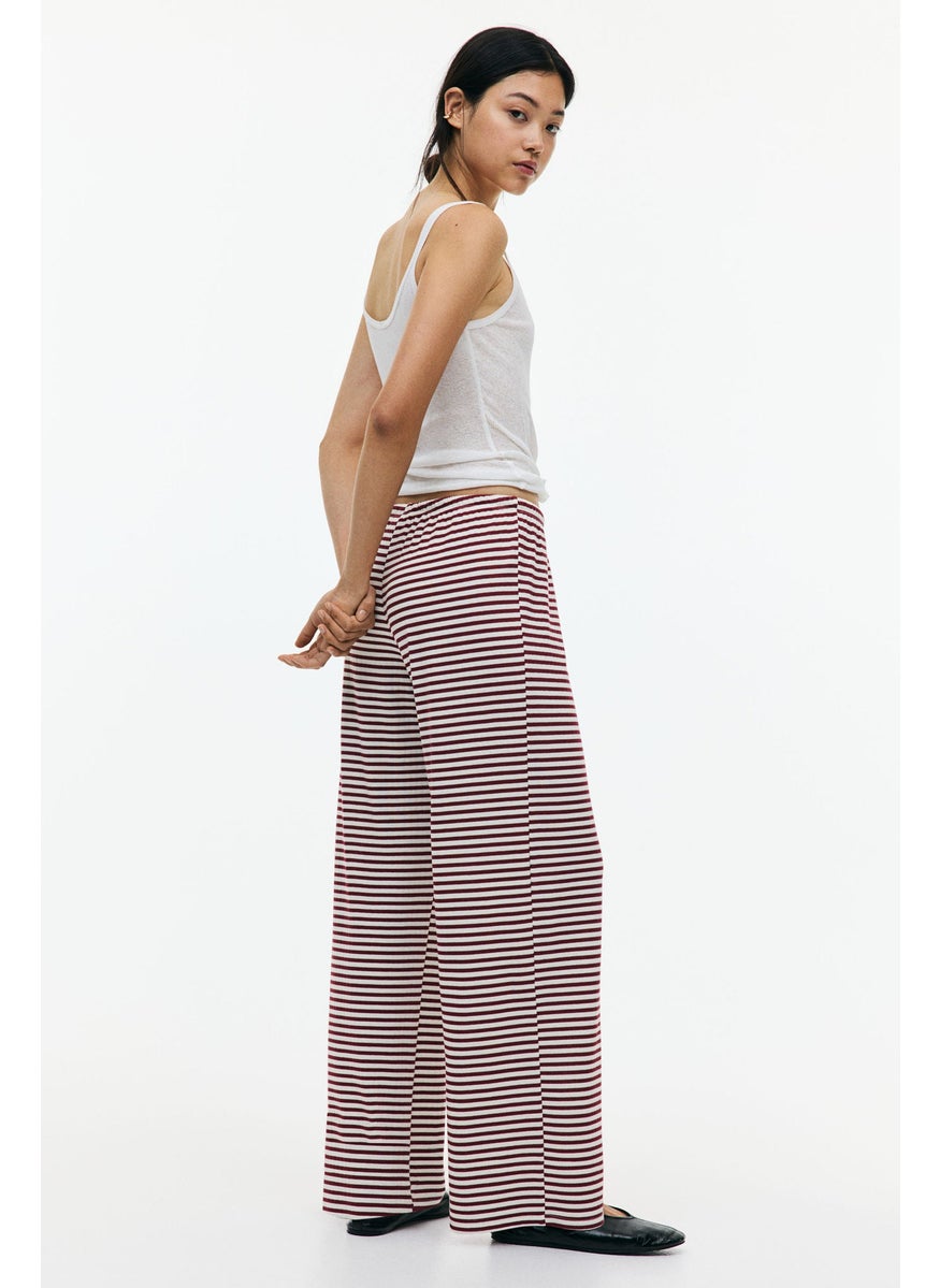 Wide Drawstring Trousers