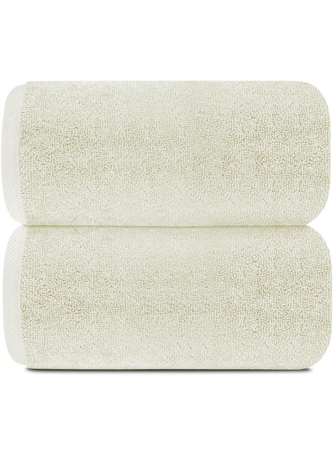 Premium Bath Towels Set Pack of 2  Soft Cotton Bath Towels 70x140 cm, 600 GSM  Soft Feel, , Highly Absorbent Durable Towels, Perfect for Daily Use  Lightweight Spa Towel (S)