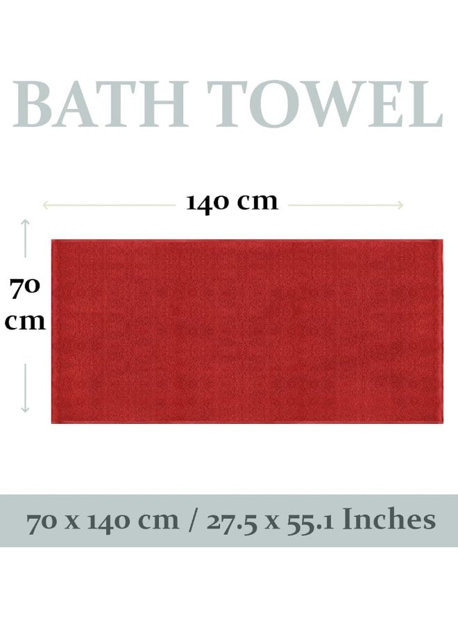 Premium Bath Towels Set Pack of 4