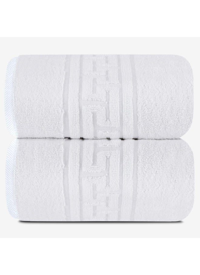 Premium Bath Towels Set Pack of 2 Soft Cotton Bath Towels