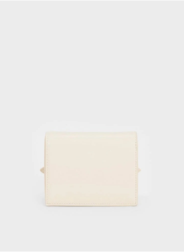 Sloane Chain-Handle Wallet & Crossbody Bag - Cream