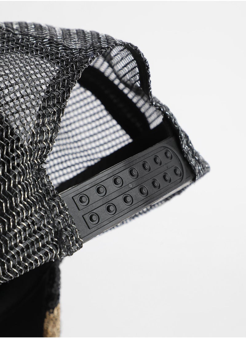 Abstract Sequin Baseball Cap
