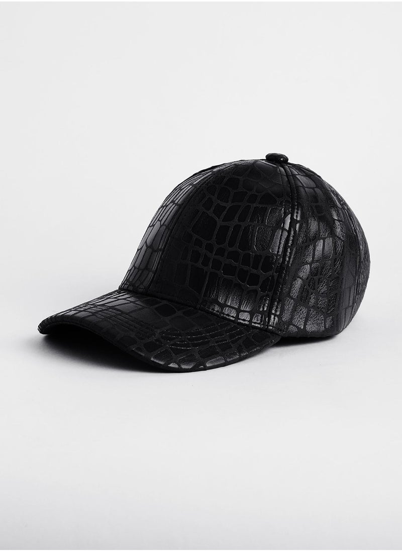 Embossed Croc Baseball Cap