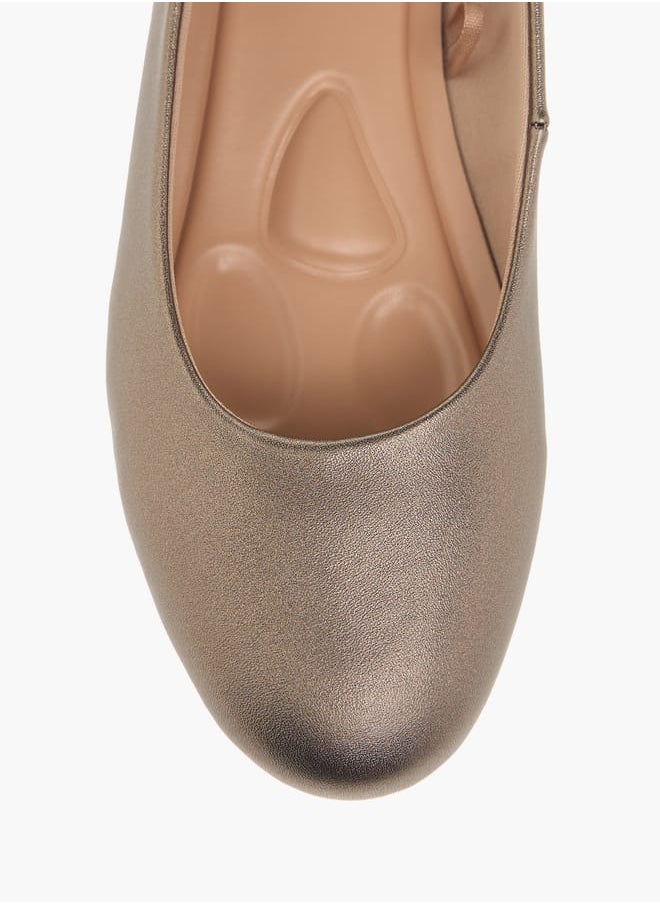 Women Solid Slip-On Ballerina Shoes