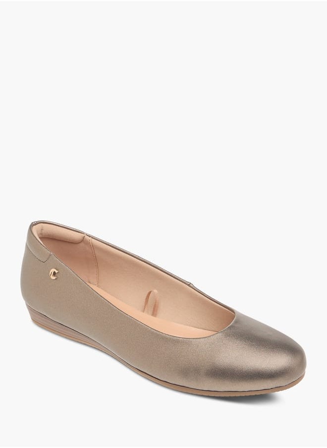 Women Solid Slip-On Ballerina Shoes