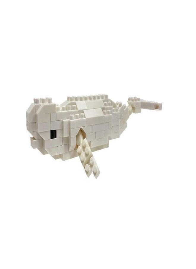 nanoblock - Humpback Whale [Sea Friends], Collection Series Building Kit
