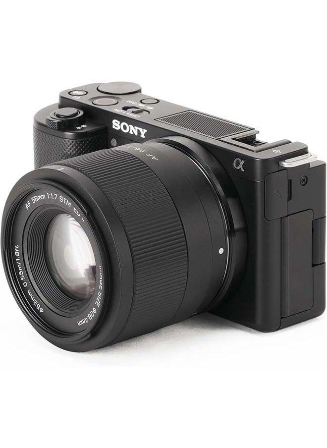 VILTROX AF 56mm f/1.7 E Lens for Sony, Sony Prime e Mount Lens 56mm f1.7 for Sony a7iv a7rv a6400 a6700 ZV-E10 (APS-C)