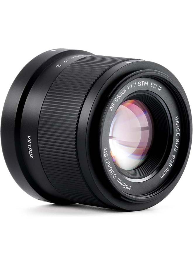 VILTROX 56mm F1.7 Nikon Z, 56mm f/1.7 Nikon Z Mount Lens, APS-C Lens for Nikon Z-Mount ZFC Z30 Z50 Z5 Z6 Z6II Z7 Z7II Z8 Z9