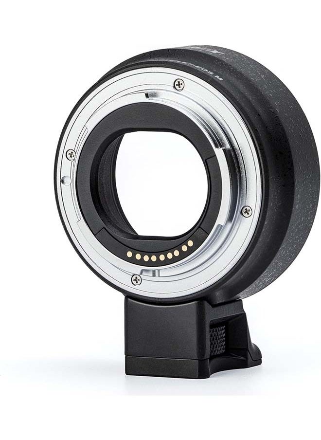 VILTROX EF-EOS M Lens Mount Auto Focus Adapter, Compatible with Canon EF/EF-S Lens to Canon EOS M (EF-M Mount) Mirrorless Camera Body EOS M100 M50 M3 M10 M6 M5