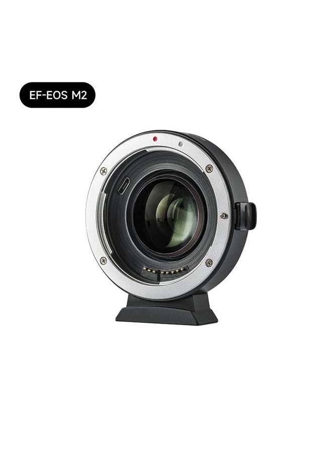 VILTROX EF-EOS M2 Speed Booster 0.71x Canon EF Lens to EF-M Mount Speedbooster for Canon m50 ii m6 ii m200 m50 m6 m5