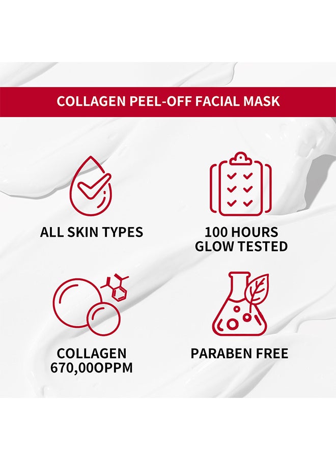TOSOWOONG Real Collagen Fit, Collagen Wrapping Mask, Collagen 670,000PPM, 50ml / 1.69 fl. oz