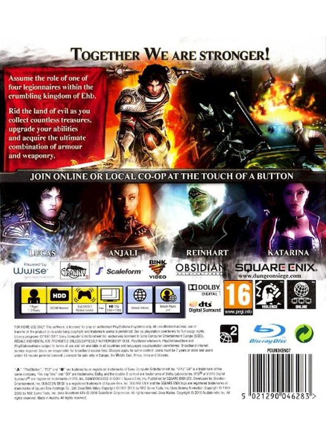 Dungeon Siege III (Intl Version) - Action & Shooter - PlayStation 3 (PS3)