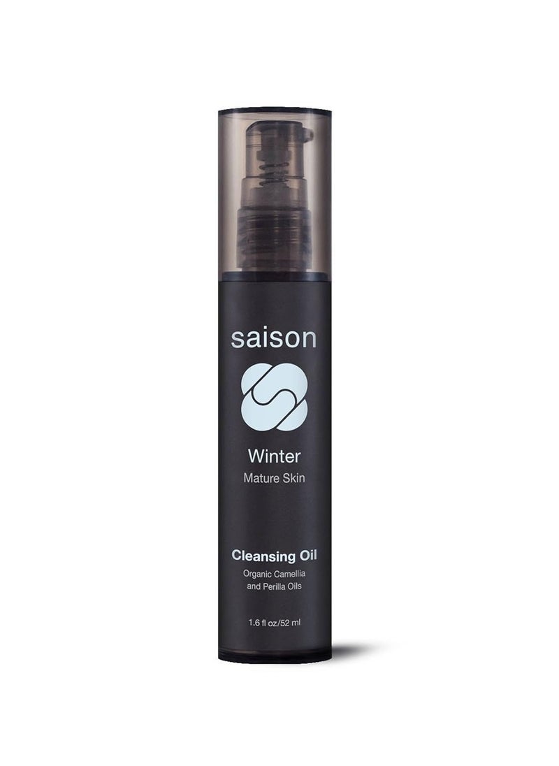 Saison® Winter Cleansing Oil | Organic, Natural, Vegan & Cruelty Free Beauty | Good for Mature Skin