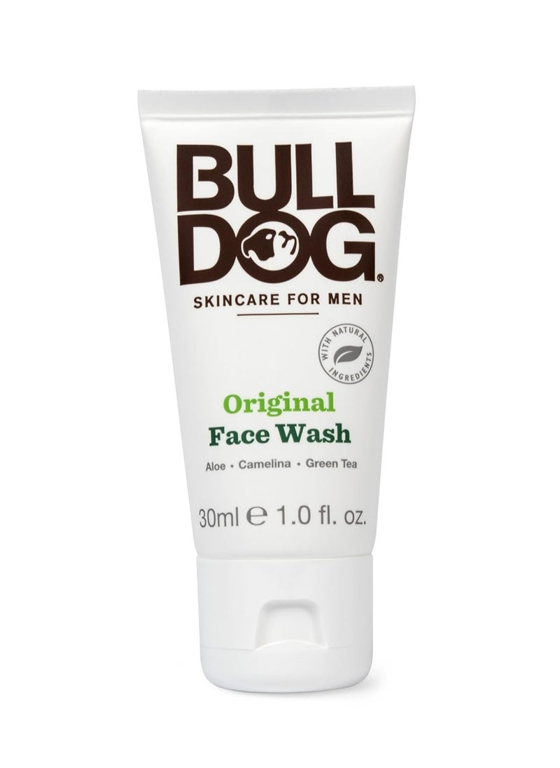 Bulldog Mens Skincare and Grooming Original Face, Wash, 1 Fluid Ounce