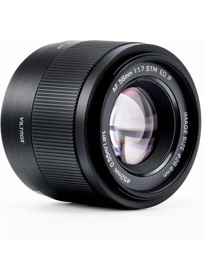VILTROX 56mm F1.7 Fuji XF, 56mm f/1.7 Fuji X Mount Lens, APS-C Lens for Fujifilm X-Mount X-T5 X-T4 X-T30 II X-S10 X-T200 X-T30 X-H1 X-H2 X-T3 X-T100
