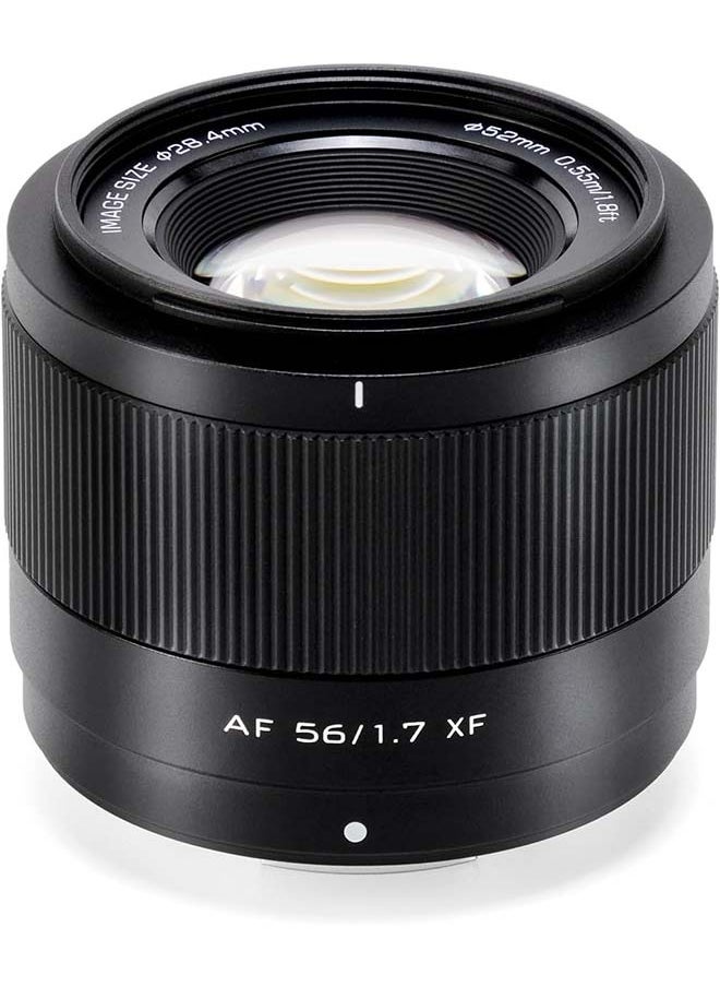VILTROX 56mm F1.7 Fuji XF, 56mm f/1.7 Fuji X Mount Lens, APS-C Lens for Fujifilm X-Mount X-T5 X-T4 X-T30 II X-S10 X-T200 X-T30 X-H1 X-H2 X-T3 X-T100