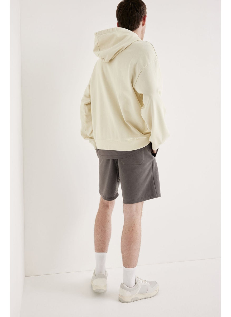 Loose Fit Washed Hoodie