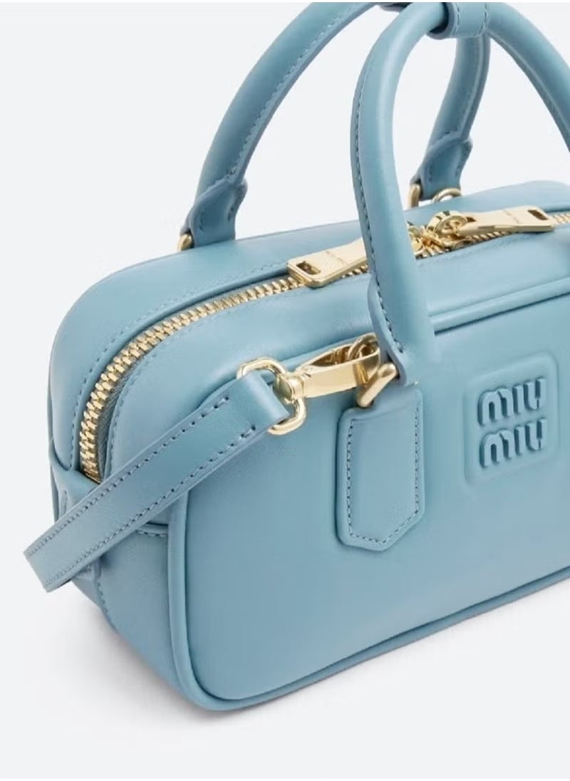 miu Arcadie leather bag