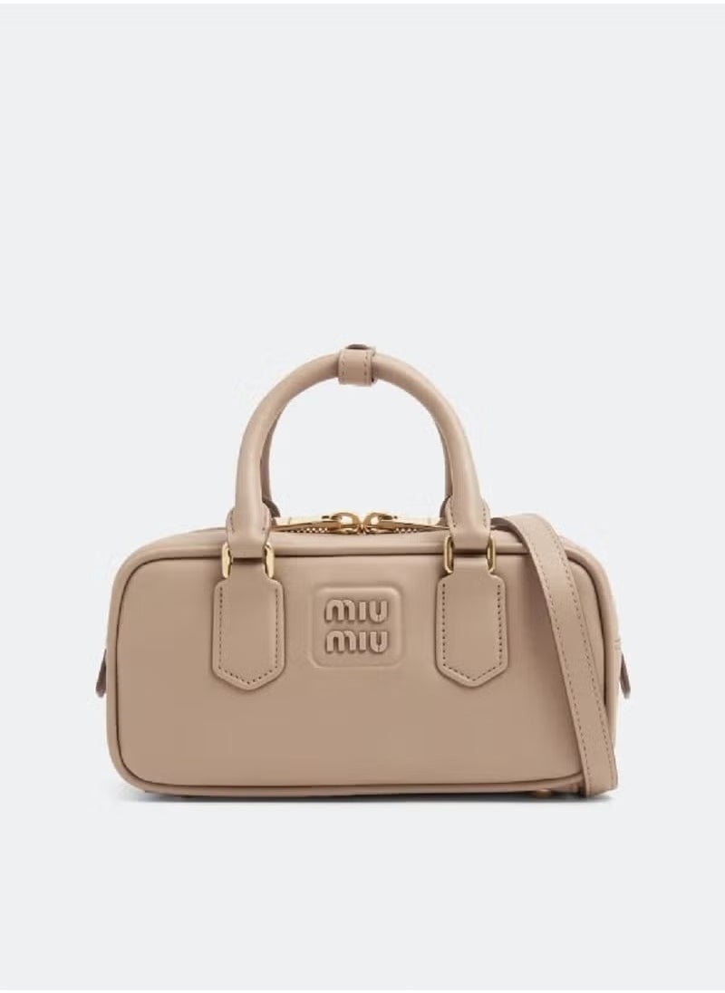 miu Arcadie leather bag