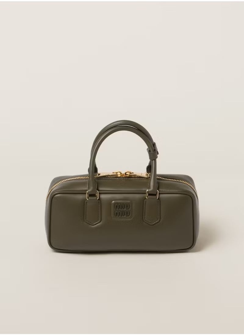 miu Arcadie leather bag