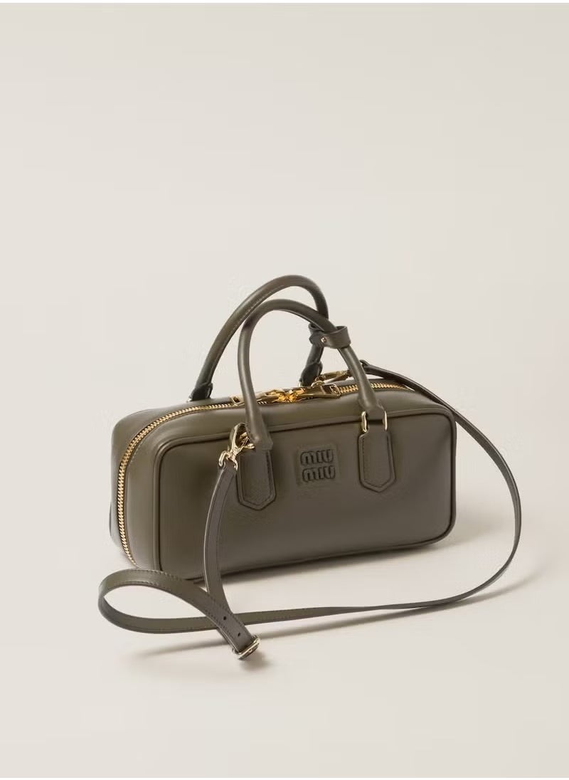 miu Arcadie leather bag