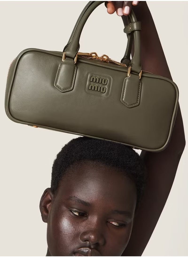 miu Arcadie leather bag