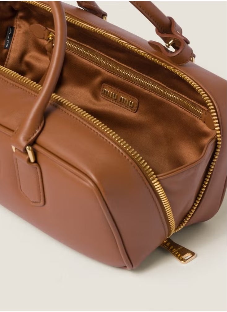 MIU Arcadie leather bag