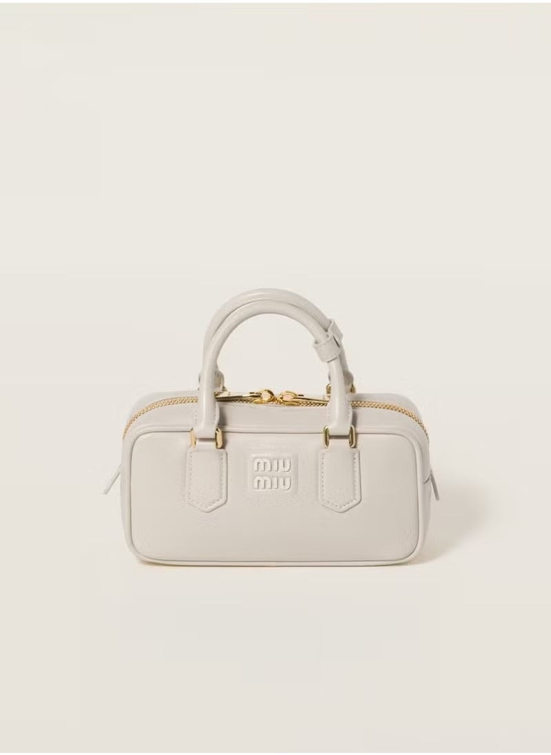 MIU  Arcadie leather bag